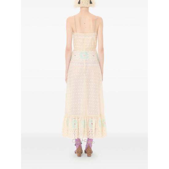 26SS 발렌티노 가라바니 미디 원피스 8B3VAJL5A2A A45 YELLOW - VALENTINO GARAVANI