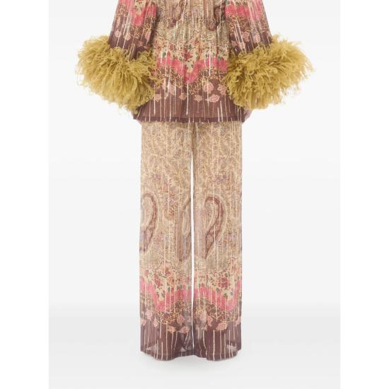 26SS 발렌티노 가라바니 스트레이트 팬츠 8B3RB746A54 BR9 NEUTRALS BROWN - VALENTINO GARAVANI