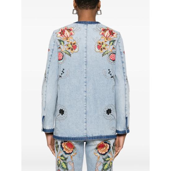 26SS 발렌티노 가라바니 데님 자켓 8B3DC03T9YC 508 BLUE - VALENTINO GARAVANI