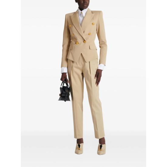 26SS 발망 수트 팬츠 GF1PN190 CG43 0AN NEUTRALS - BALMAIN