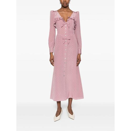 26SS 알레산드라리치 롱 원피스 FABX4314 F4686 1941 PINK - ALESSANDRA RICH