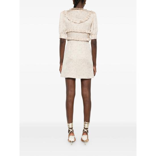 26SS 알레산드라리치 숏 원피스 FABX4297 F4670 1682 NEUTRALS - ALESSANDRA RICH