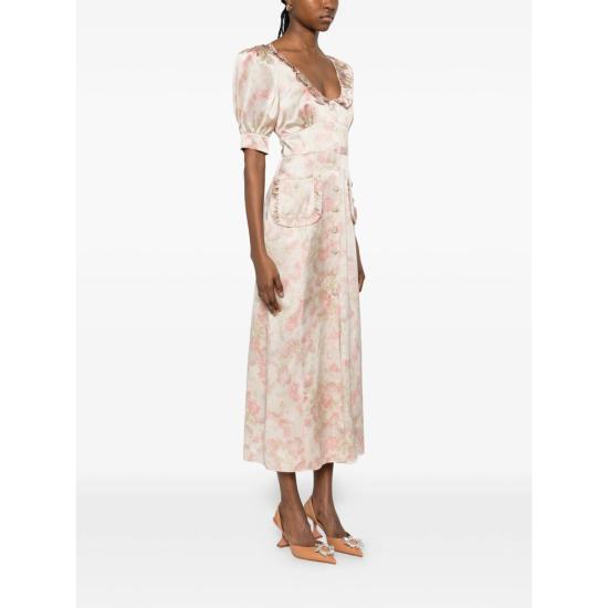 26SS 알레산드라리치 원피스 FABX4280 F4680 1882 NEUTRALS PINK - ALESSANDRA RICH