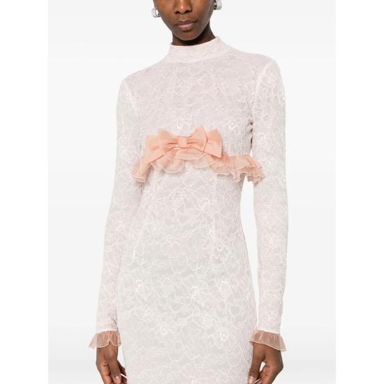 26SS 알레산드라리치 롱 원피스 FABX4264 P1551 1113 PINK - ALESSANDRA RICH