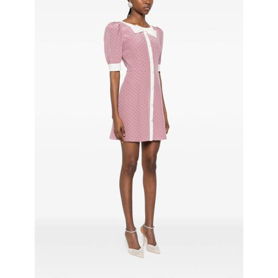 26SS 알레산드라리치 미디 원피스 FABX3895 F4686 1941 PINK - ALESSANDRA RICH