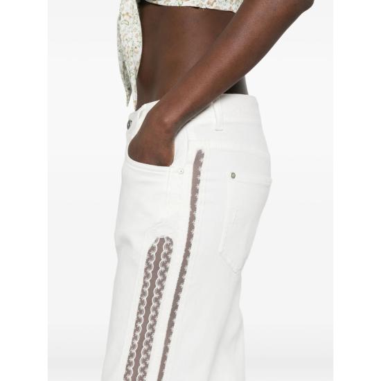 26SS 에르마노 설비노 데님 팬츠 D487P301APZBY 14800 WHITE - ERMANNO SCERVINO