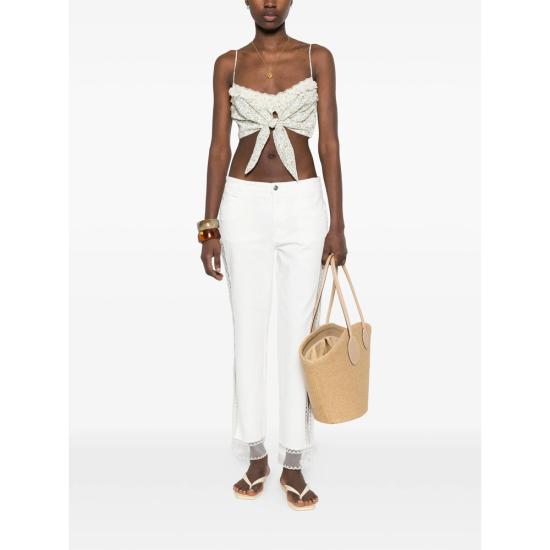 26SS 에르마노 설비노 데님 팬츠 D487P301APZBY 14800 WHITE - ERMANNO SCERVINO