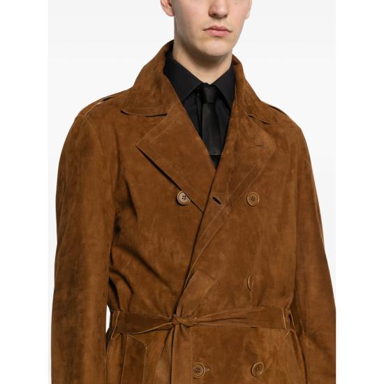 26SS 살바토레 산토로 코트 50670 U TOBAC BROWN - SALVATORE SANTORO