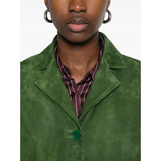 26SS 살바토레 산토로 가죽 자켓 50159 D GREEN - SALVATORE SANTORO