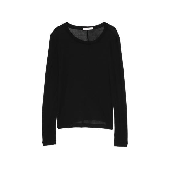 26SS 씨오 긴팔 티셔츠 1091NCR BLACK