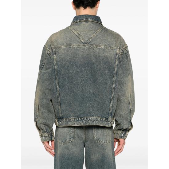 26SS 리프레젠트 데님 자켓 MLM619 25 BLCRE BLUE - REPRESENT