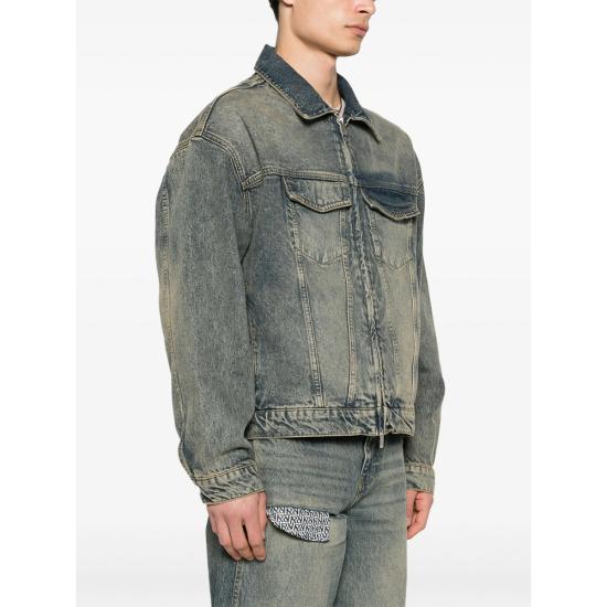 26SS 리프레젠트 데님 자켓 MLM619 25 BLCRE BLUE - REPRESENT