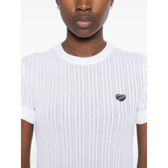 26SS 메종 라비쉬 반팔 티셔츠 ZWPLELOCOEUR WHITE - MAISON LABICHE