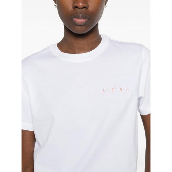 26SS 메종 라비쉬 반팔 티셔츠 XWPOPINFIESTA WHITE - MAISON LABICHE