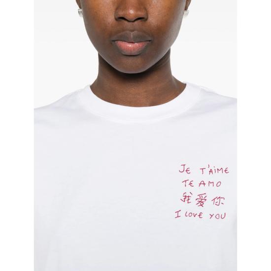 26SS 메종 라비쉬 반팔 티셔츠 WWPOPINJTM WHITE - MAISON LABICHE