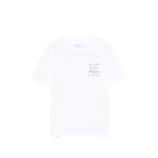 26SS 메종 라비쉬 반팔 티셔츠 WWPOPINJTM WHITE