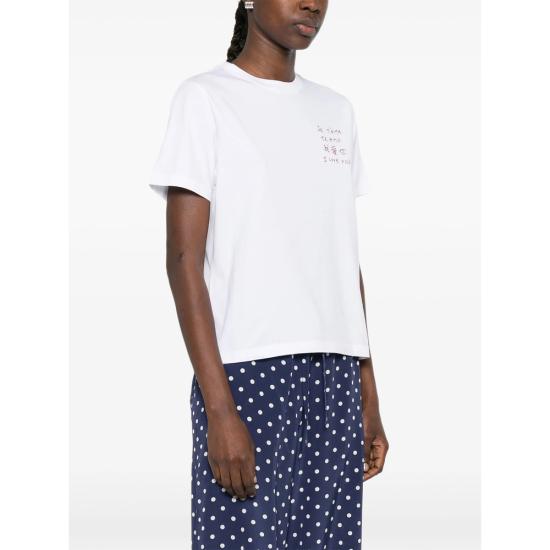 26SS 메종 라비쉬 반팔 티셔츠 WWPOPINJTM WHITE - MAISON LABICHE