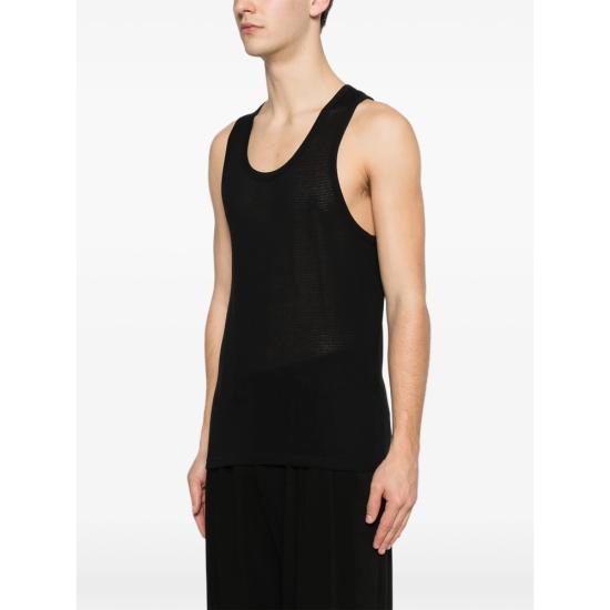 26SS 톰포드 민소매 티셔츠 JMC110 JCN014 NAA BLACK - TOMFORD