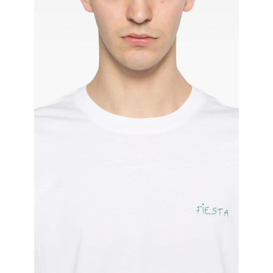 26SS 메종 라비쉬 반팔 티셔츠 ZMPOPINFIESTA WHITE - MAISON LABICHE