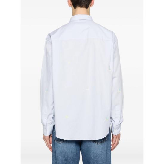 26SS 메종 라비쉬 긴팔 셔츠 ZMBRETEUILBOAT OXBLU BLUE - MAISON LABICHE