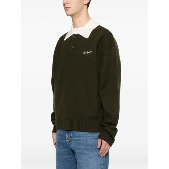 26SS 악셀 아리가토 폴로 티셔츠 A3721001 SONNY DKGOF GREEN - AXEL ARIGATO