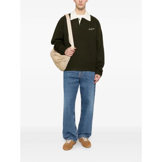 26SS 악셀 아리가토 폴로 티셔츠 A3721001 SONNY DKGOF GREEN - AXEL ARIGATO