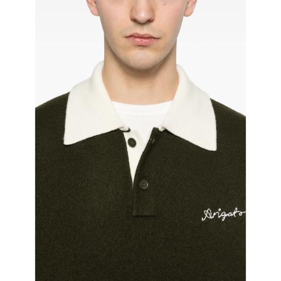 26SS 악셀 아리가토 폴로 티셔츠 A3721001 SONNY DKGOF GREEN - AXEL ARIGATO