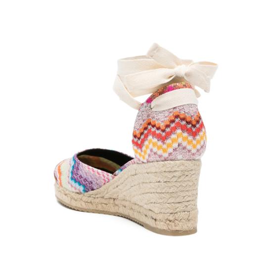 26SS 미소니 부츠 MWB006 029 ORANGE BLUE - MISSONI