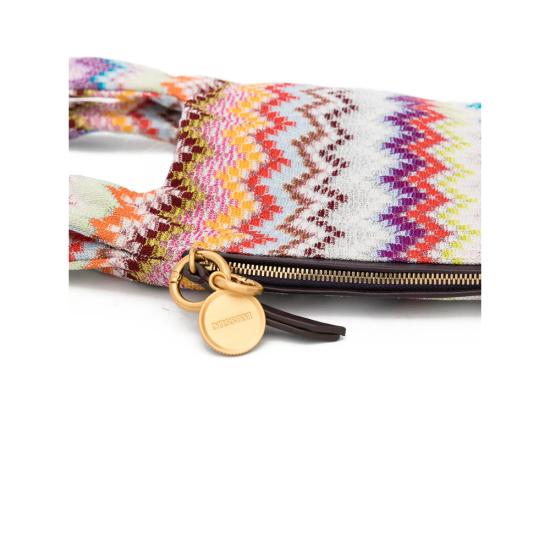 26SS 미소니 토트백 MI10069F 029 WHITE BLUE - MISSONI