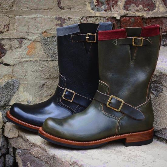  노아 왁스만 부츠 Horween Chromexcel Garrison 부트 로덴 - NOAH WAXMAN