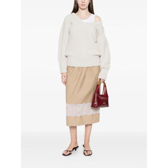 26SS 까르벵 미디 스커트 6261K21098 SK414 N102 NEUTRALS - CARVEN