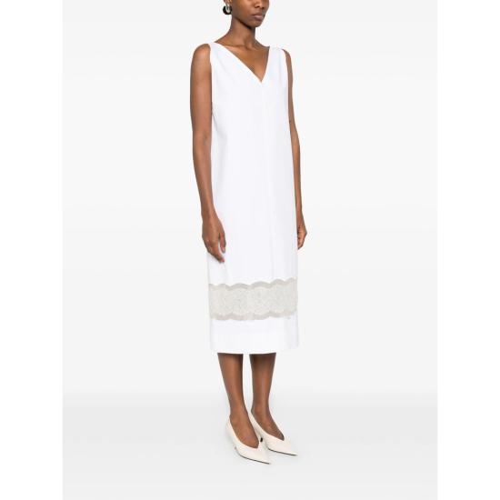 26SS 까르벵 미디 원피스 6261K21078 DR416 N000 WHITE - CARVEN