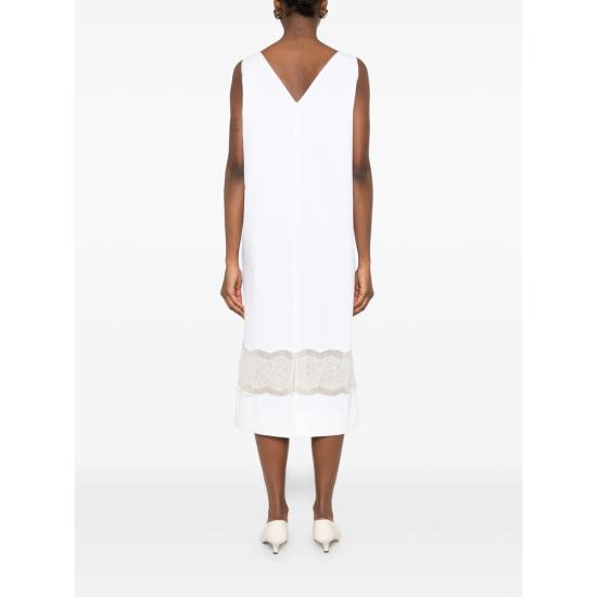 26SS 까르벵 미디 원피스 6261K21078 DR416 N000 WHITE - CARVEN