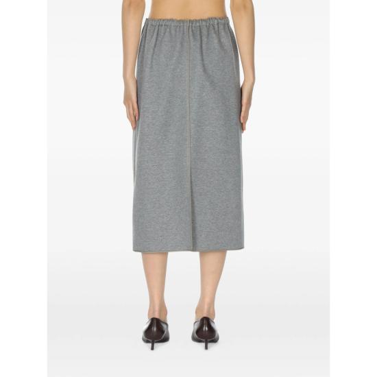 26SS 까르벵 미디 스커트 6261K21059 SK409 N839 GREY - CARVEN