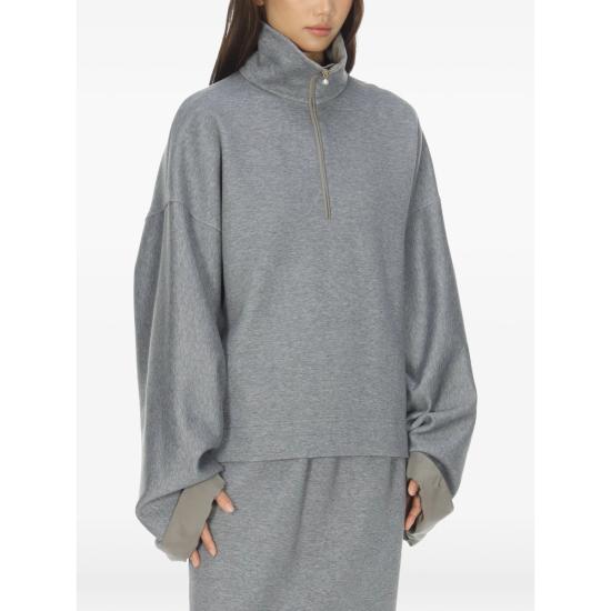 26SS 까르벵 긴팔 티셔츠 6261K21052 JT401 N839 GREY - CARVEN