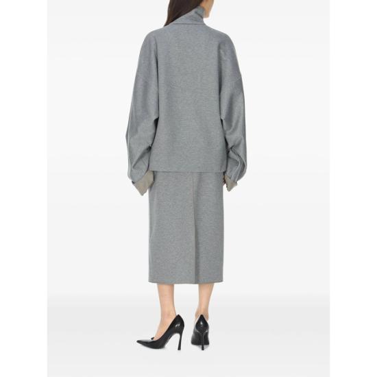 26SS 까르벵 긴팔 티셔츠 6261K21052 JT401 N839 GREY - CARVEN