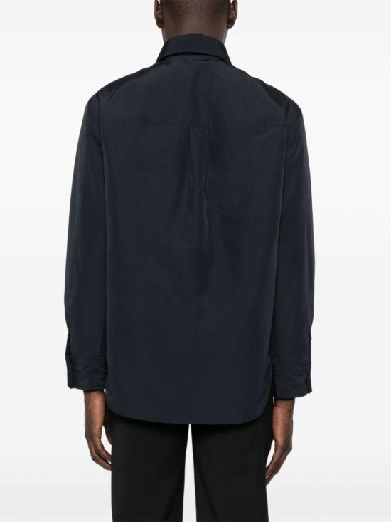  엠포리오 아르마니 긴팔 셔츠 로고  샌드 브라운 - EMPORIO ARMANI