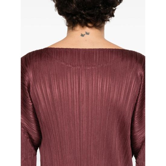 26SS 플리츠플리즈 롱 원피스 PP66JH116 84 RED - PLEATS PLEASE