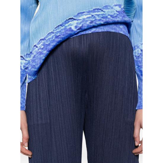 26SS 플리츠플리즈 팔라초 팬츠 PP66JF115 78 BLUE - PLEATS PLEASE