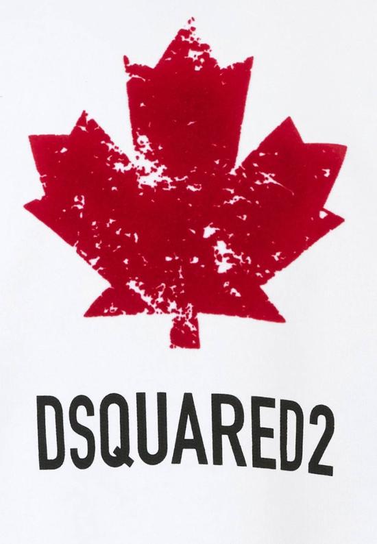  [키즈] 디스퀘어드2 풀오버 키즈 Dsquared2 스웨트셔츠 화이트 - DSQUARED2
