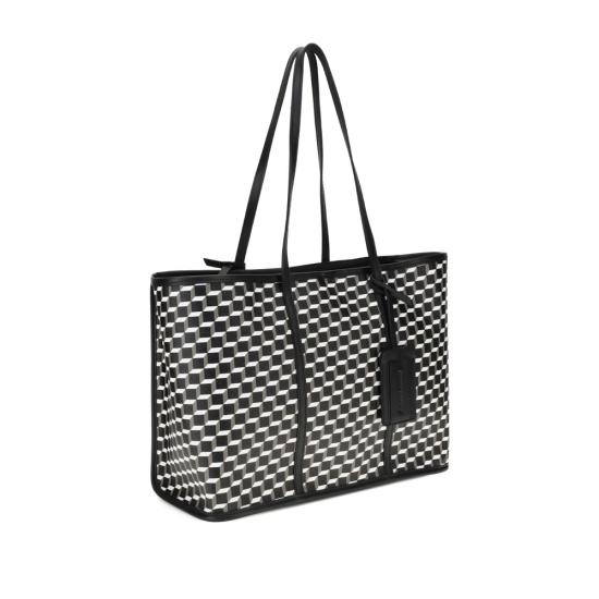 26SS 피에르하디 토트백 AFV3 CAB TOTE BKWBK BLACK WHITE - PIERRE HARDY