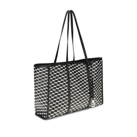 26SS 피에르하디 토트백 AFV3 CAB TOTE BKWBK BLACK WHITE - PIERRE HARDY