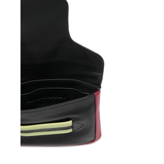 26SS 피에르하디 클러치/파우치 ABW01 ALPHA POUC BLKMU BLACK RED - PIERRE HARDY