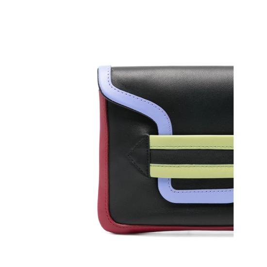 26SS 피에르하디 클러치/파우치 ABW01 ALPHA POUC BLKMU BLACK RED - PIERRE HARDY