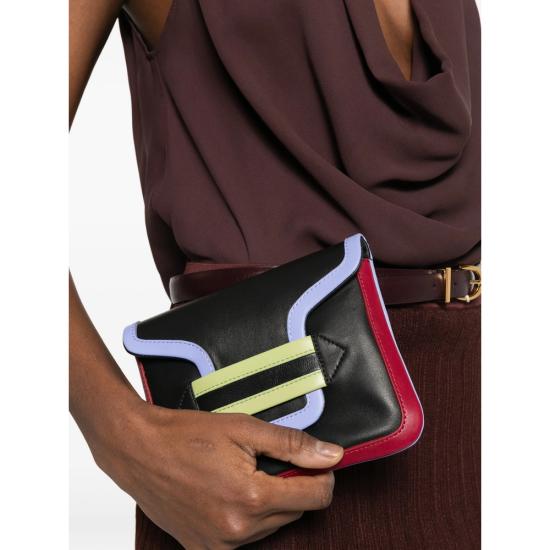 26SS 피에르하디 클러치/파우치 ABW01 ALPHA POUC BLKMU BLACK RED - PIERRE HARDY