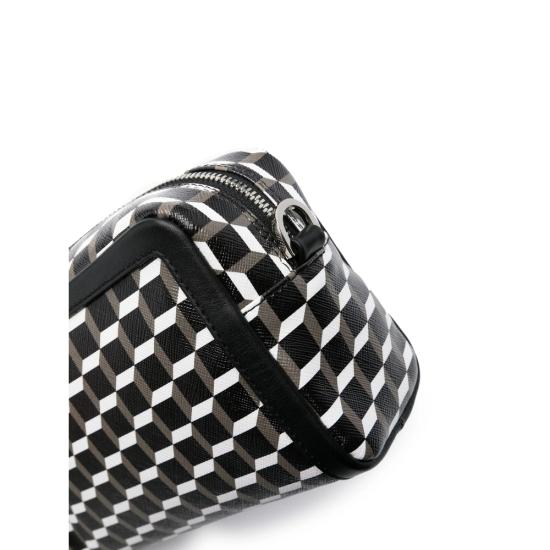 26SS 피에르하디 숄더백 VV08 N MAXI CUB BKWBK BLACK WHITE - PIERRE HARDY