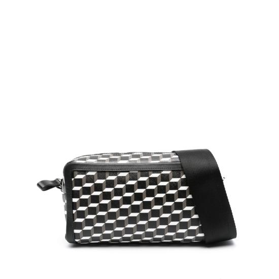 26SS 피에르하디 숄더백 VV08 N MAXI CUB BKWBK BLACK WHITE