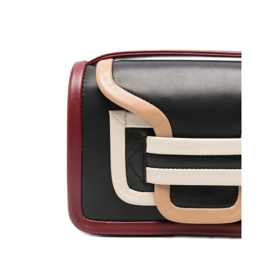 26SS 피에르하디 크로스백 QV08 ALPHA BKMCA BLACK RED - PIERRE HARDY