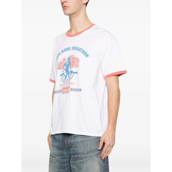 26SS 와일드 동키 반팔 티셔츠 WDCO 375 RED WHITE RED - WILD DONKEY