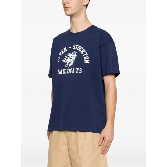 26SS 와일드 동키 반팔 티셔츠 WDCO 355 NAVY BLUE - WILD DONKEY